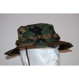 U.S. SPECIAL FORCES WOODLAND PATTERN CAMOUFLAGE BUSH HAT 